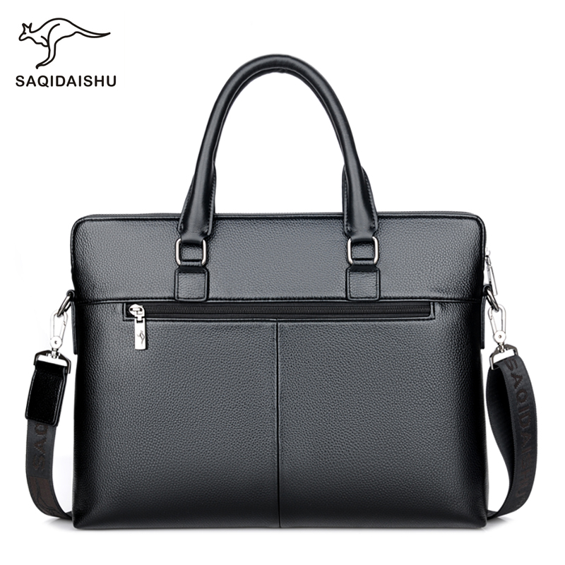 Luxury Bags For Men - Men Leather Shoulder Bag Business For