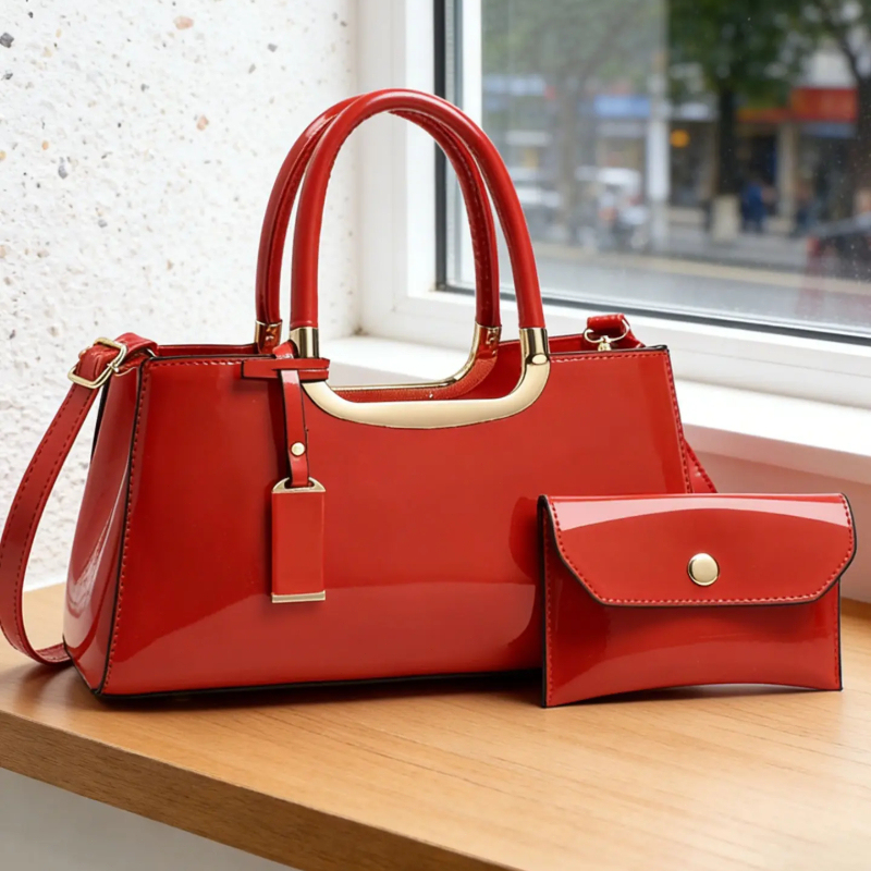 Luxury Bags Casual - Women's Handbag Set, Light Luxury PU