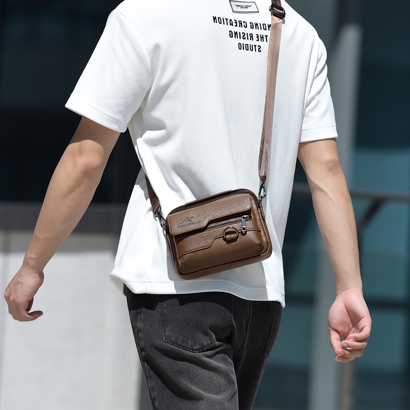 Luxury Bags For Men - Luxury Kangaroo Brand Messenger Bags Men