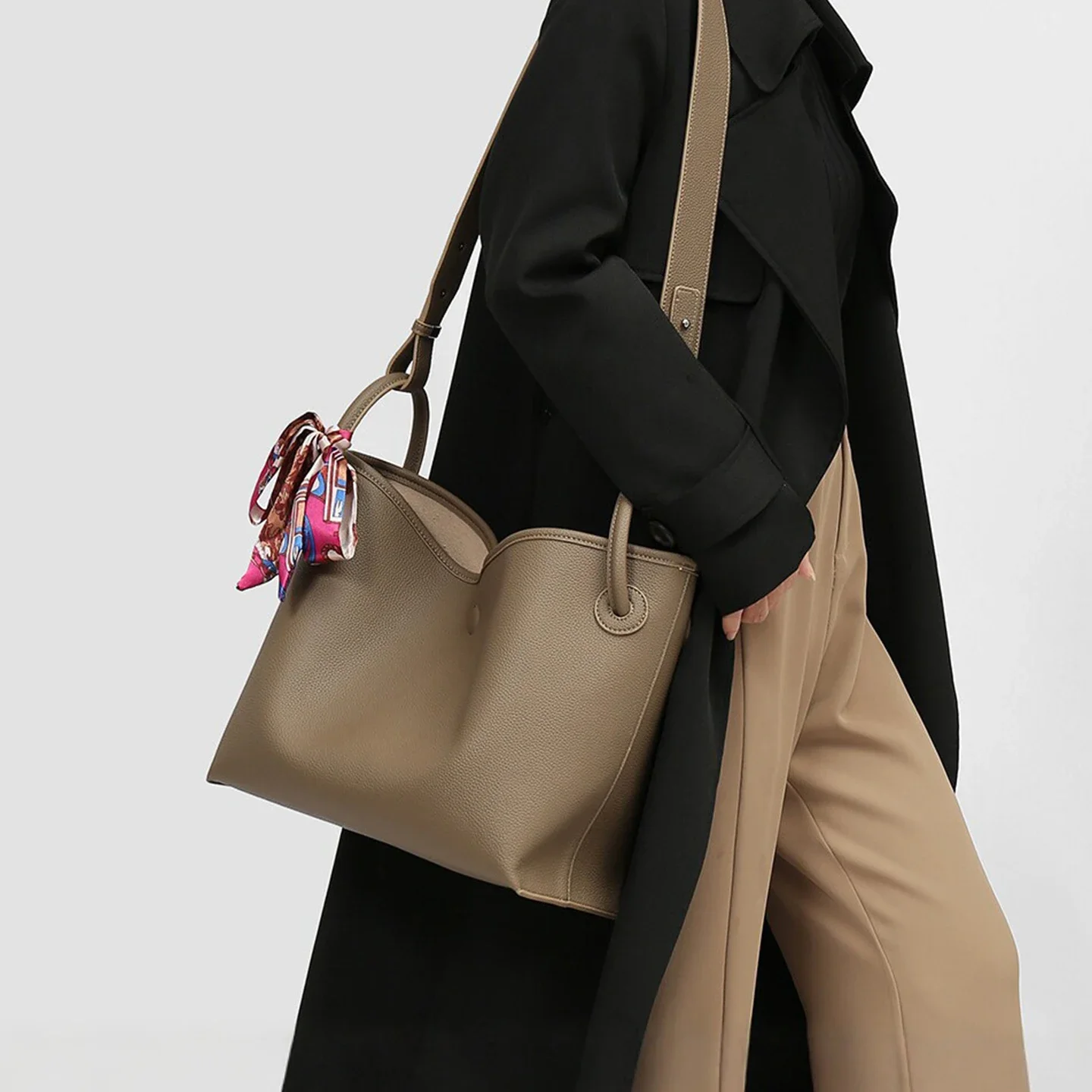 Luxury Zipper Bags - Light Luxury High end Women Tote