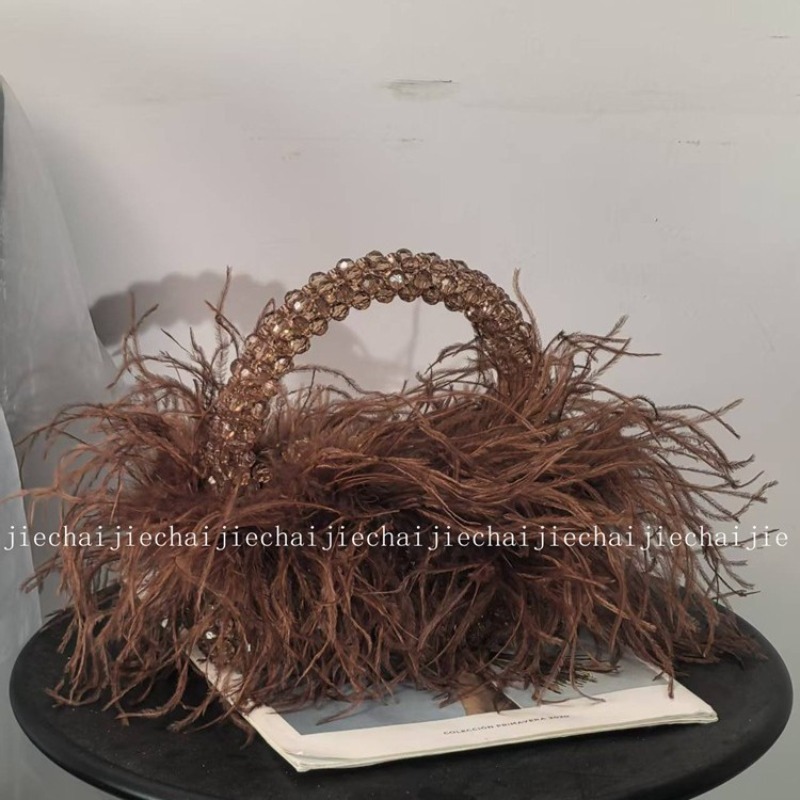 Luxury Bags In China Wholesale - 2025 Autumn New Feather Design Women's