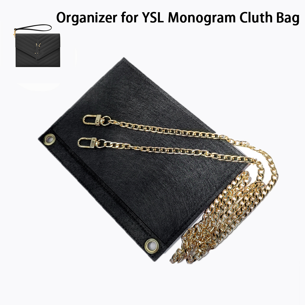 Fits For Y S L Monogram Clutch - Luxury Bags Ysl review and price