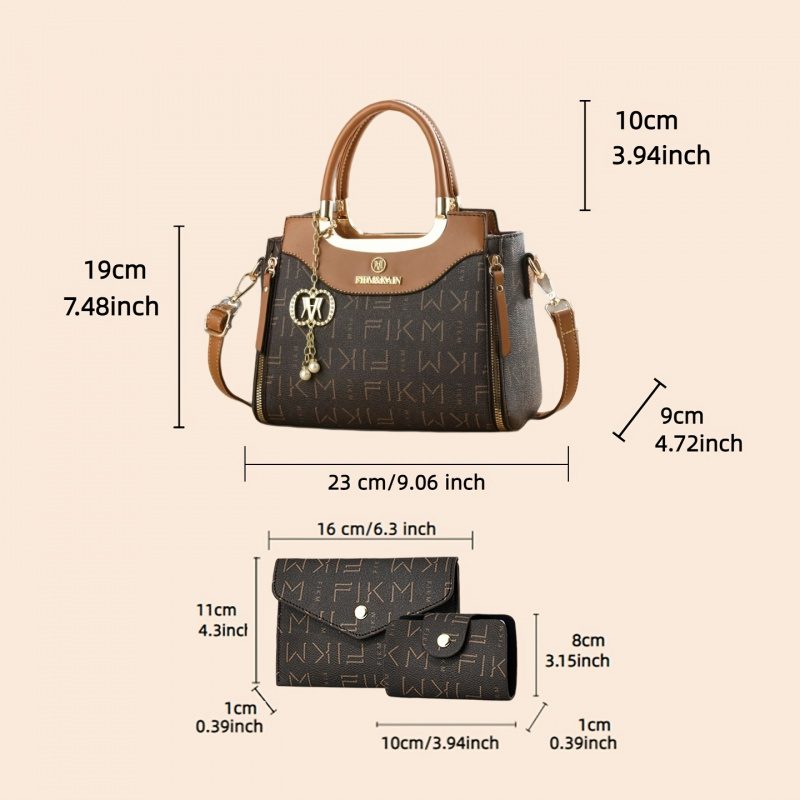 3-piece set of light luxury hi - Luxury Bags Casual review and price