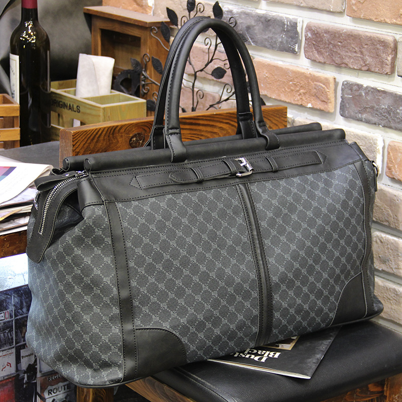 Fashion Plaid Travel Bag Men H - Luxury Bags For Men review and price