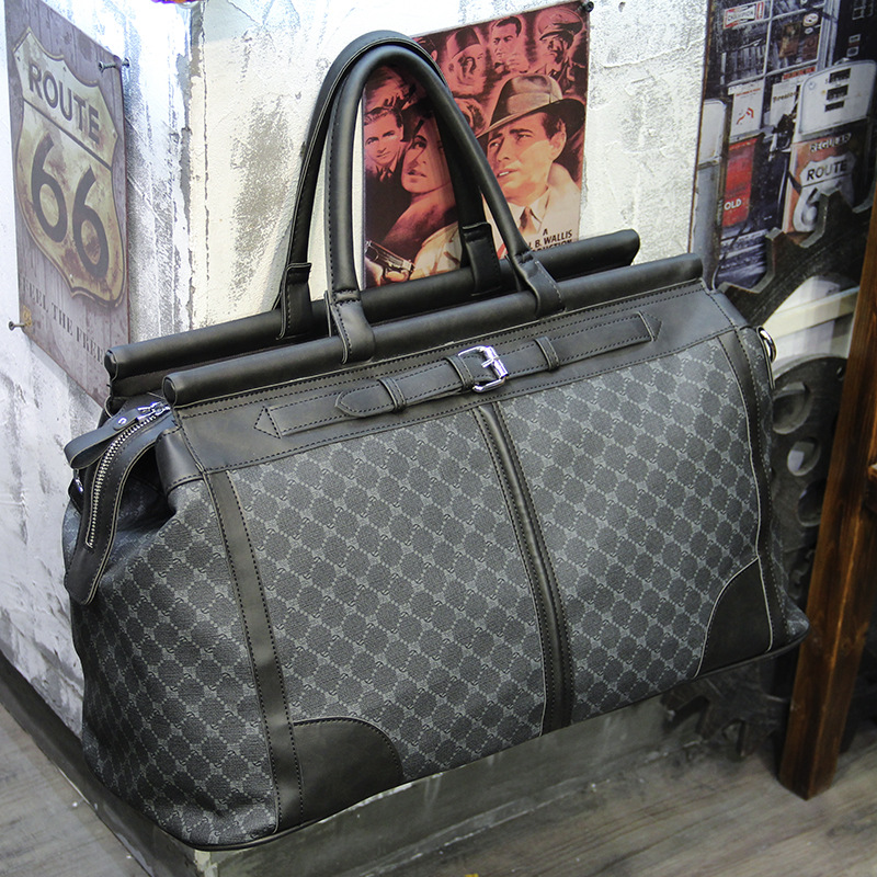 Fashion Plaid Travel Bag Men H - Luxury Bags For Men review and price