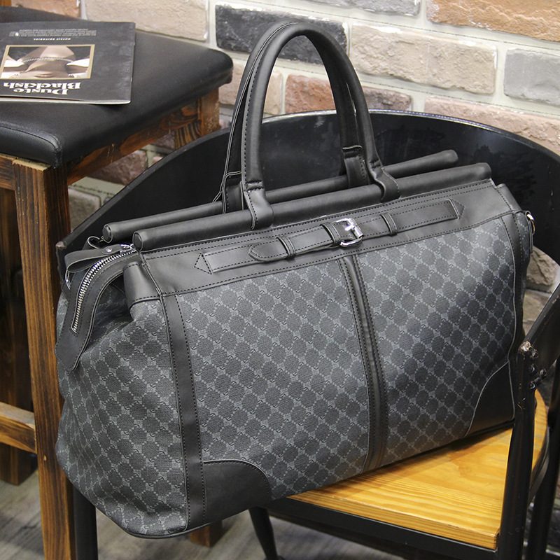 Fashion Plaid Travel Bag Men H - Luxury Bags For Men review and price