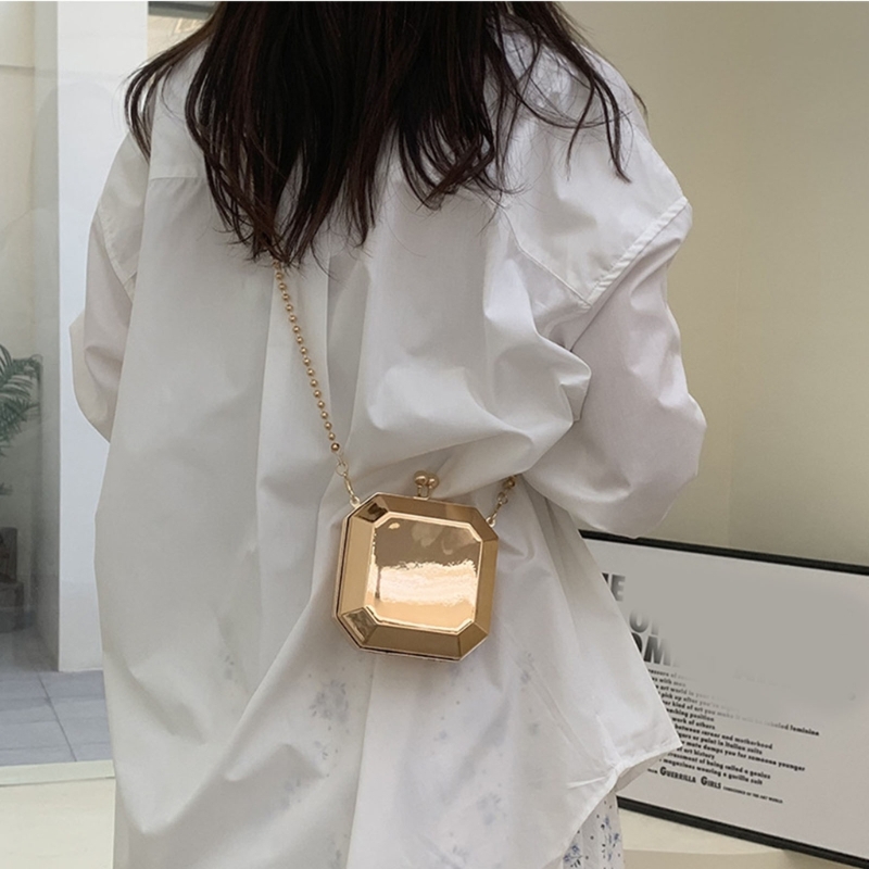 Mini Luxury Gold Party Evening - Luxury Zipper Bags review and price