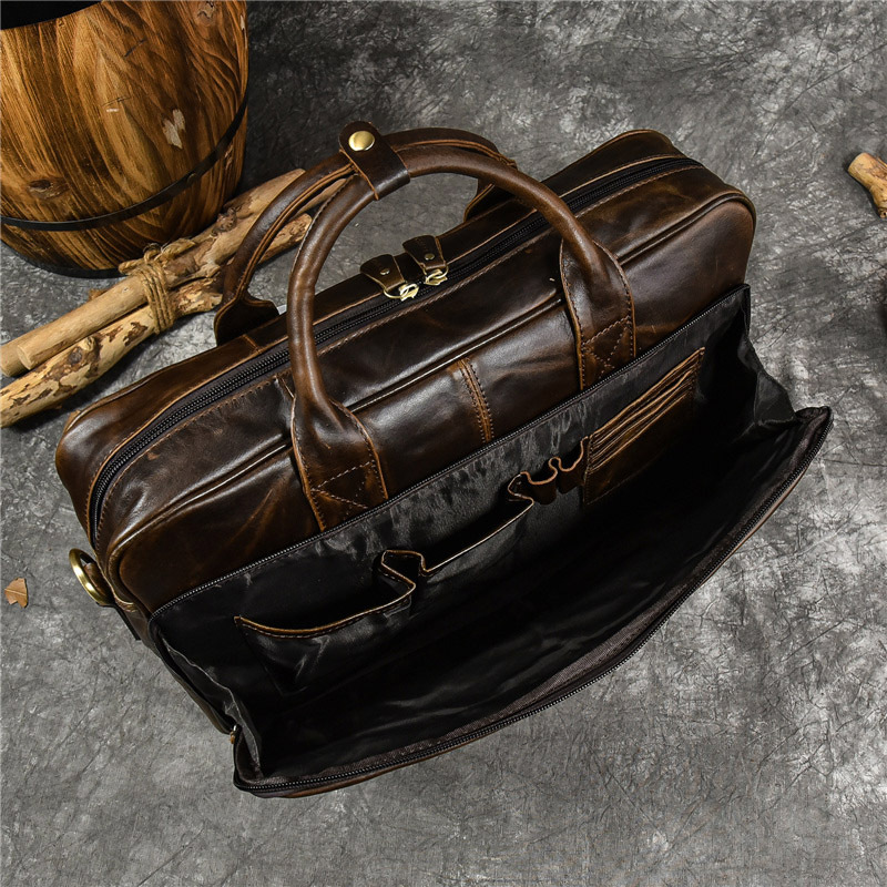Luxury Genuine Leather Handbag - Luxury Bags For Men review and price