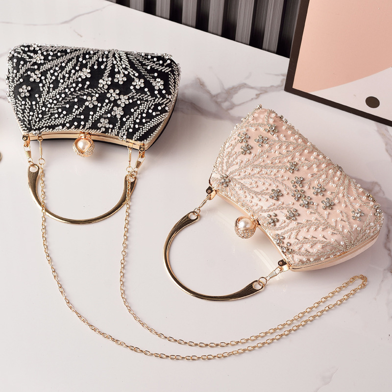 Black Handbag Beading Vintage  - Luxury Bags In China Wholesale review and price