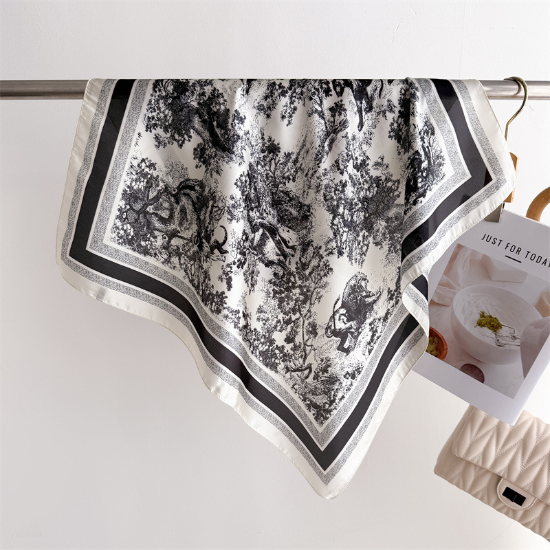 Luxury Jungle Printed Scarves  - Luxury Bags In China Wholesale review and price