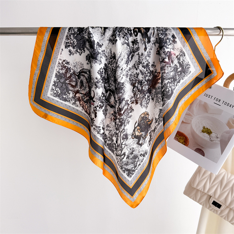 Luxury Jungle Printed Scarves  - Luxury Bags In China Wholesale review and price
