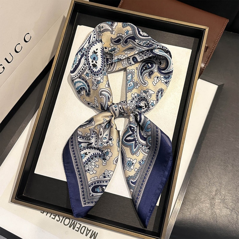 Luxury Satin Square Scarf Pais - Luxury Bags Casual review and price