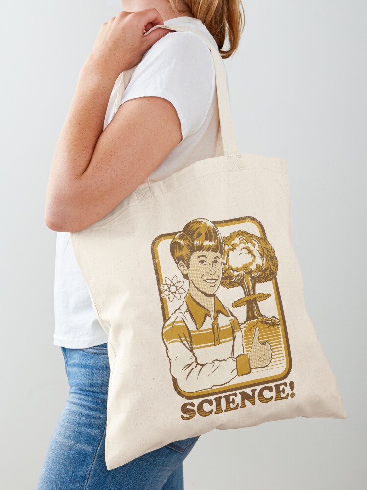 Science! Tote Bag shoping bag  - Luxury Bags No Logo review and price
