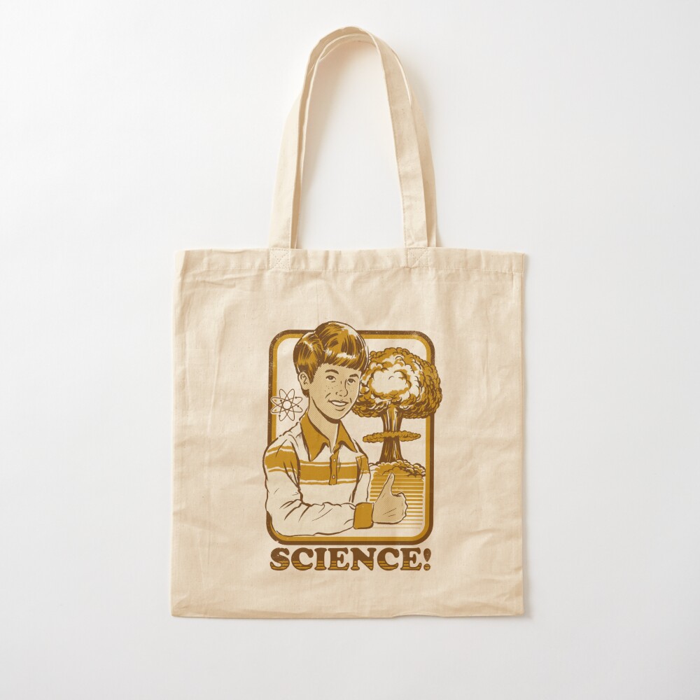 Science! Tote Bag shoping bag  - Luxury Bags No Logo review and price