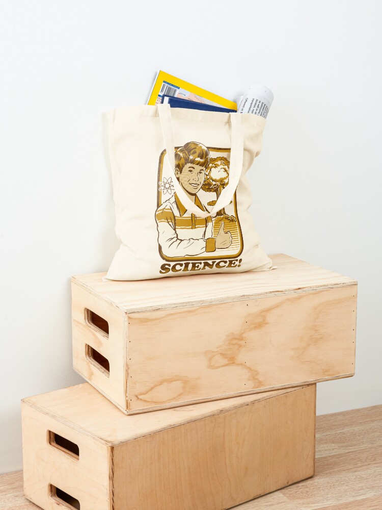 Science! Tote Bag shoping bag  - Luxury Bags No Logo review and price