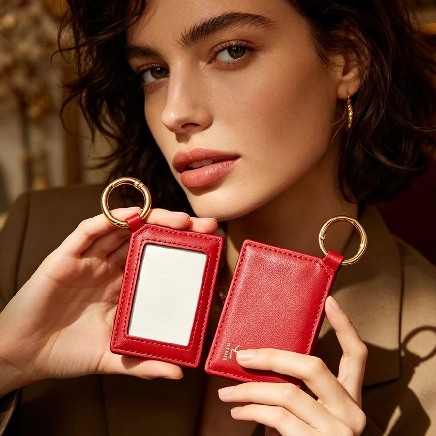 YSL Red Leather Square Mini Po - Luxury Bags Ysl review and price