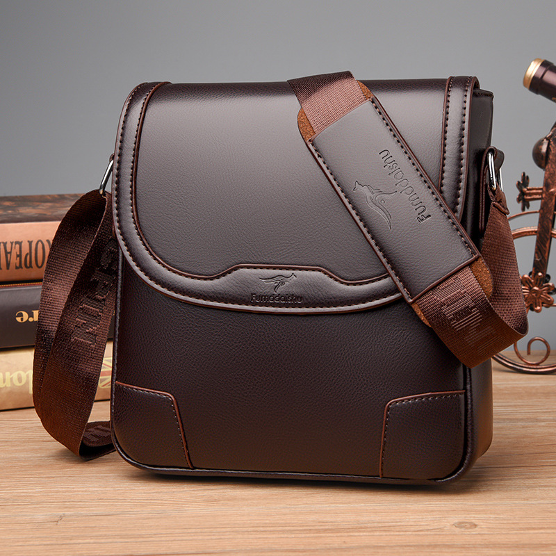 Luxury Brand Men Leather Shoul - Luxury Bags For Men review and price