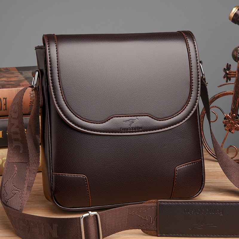 Luxury Brand Men Leather Shoul - Luxury Bags For Men review and price