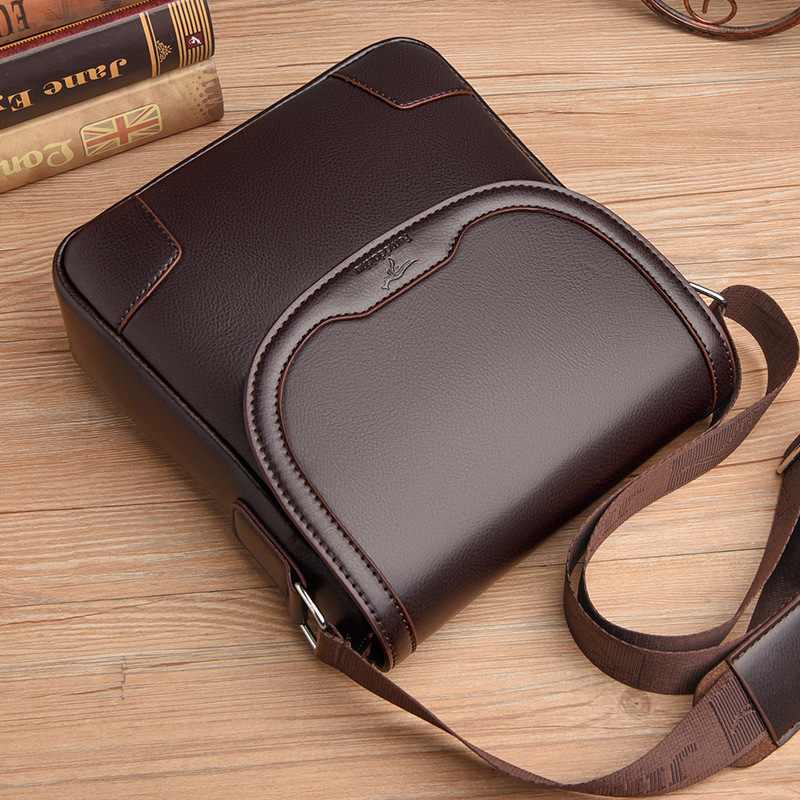 Luxury Brand Men Leather Shoul - Luxury Bags For Men review and price