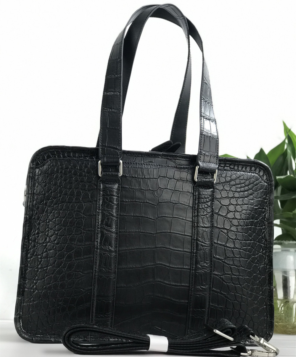 New crocodile leather laptop b - Luxury Bags For Men review and price