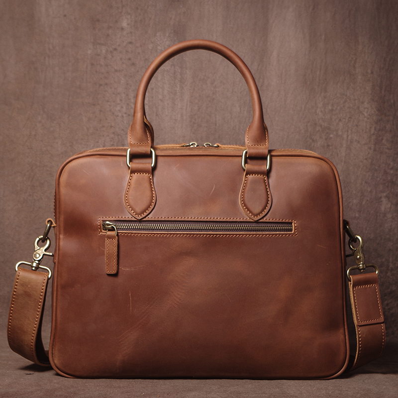 GURO Men Crazy Horse Cowhide B - Luxury Bags For Men review and price