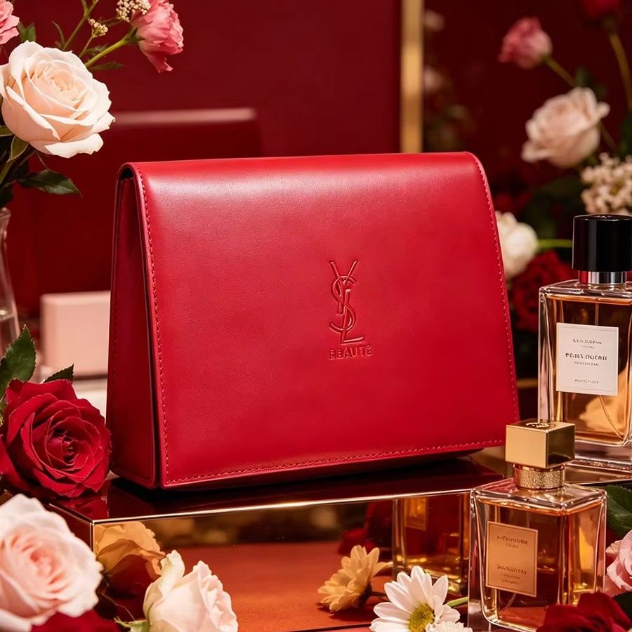 YSL Red Leather Snap Button Co - Luxury Bags Ysl review and price