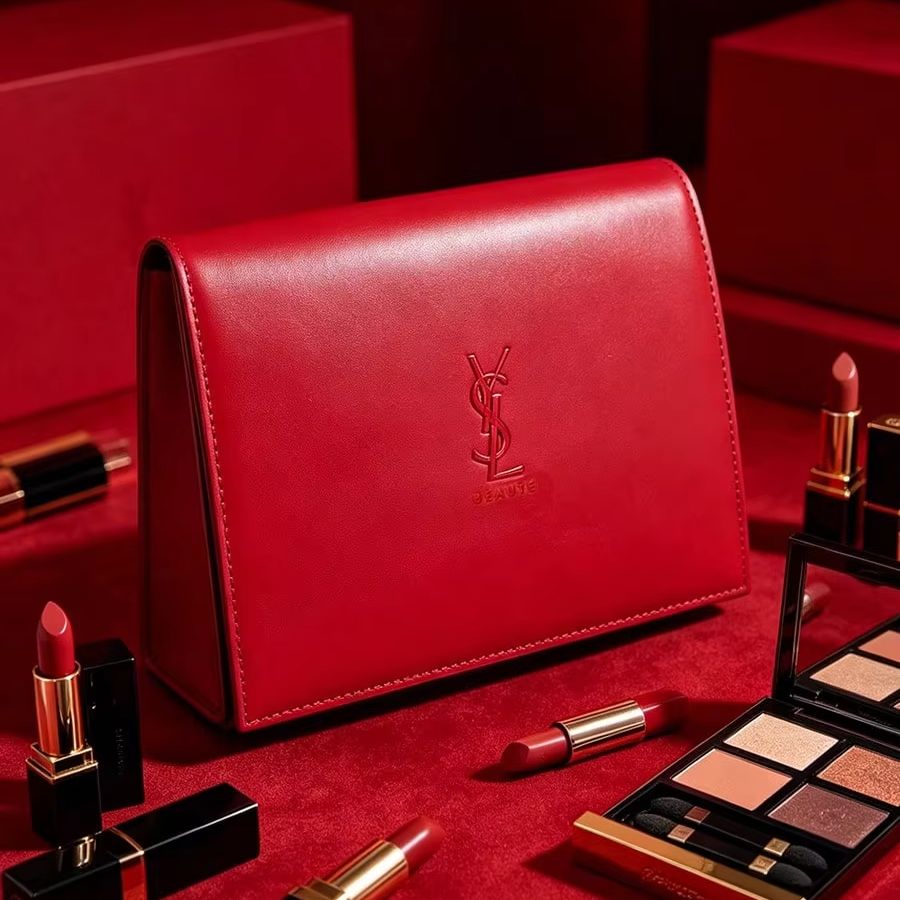 YSL Red Leather Snap Button Co - Luxury Bags Ysl review and price