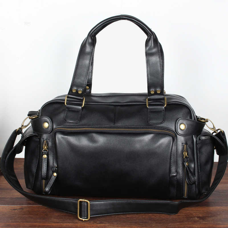 Casual Boston Handbag Men Luxu - Luxury Bags For Men review and price