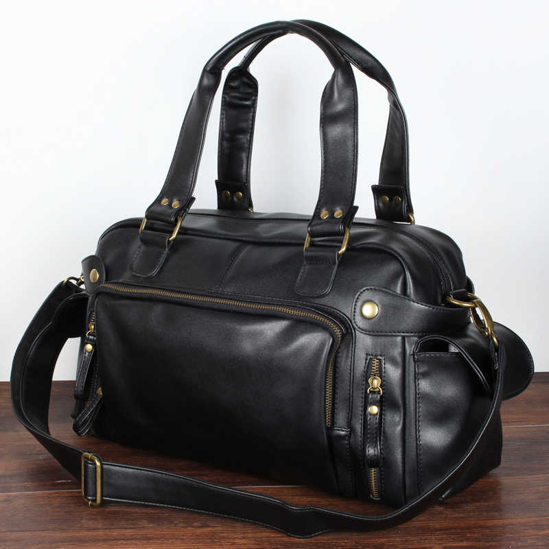 Casual Boston Handbag Men Luxu - Luxury Bags For Men review and price
